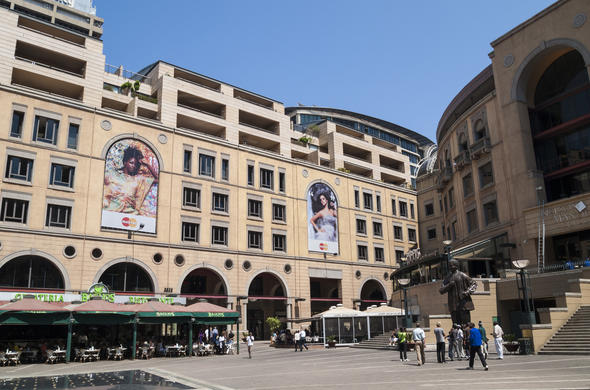 Visiting Sandton City & Nelson Mandela Square